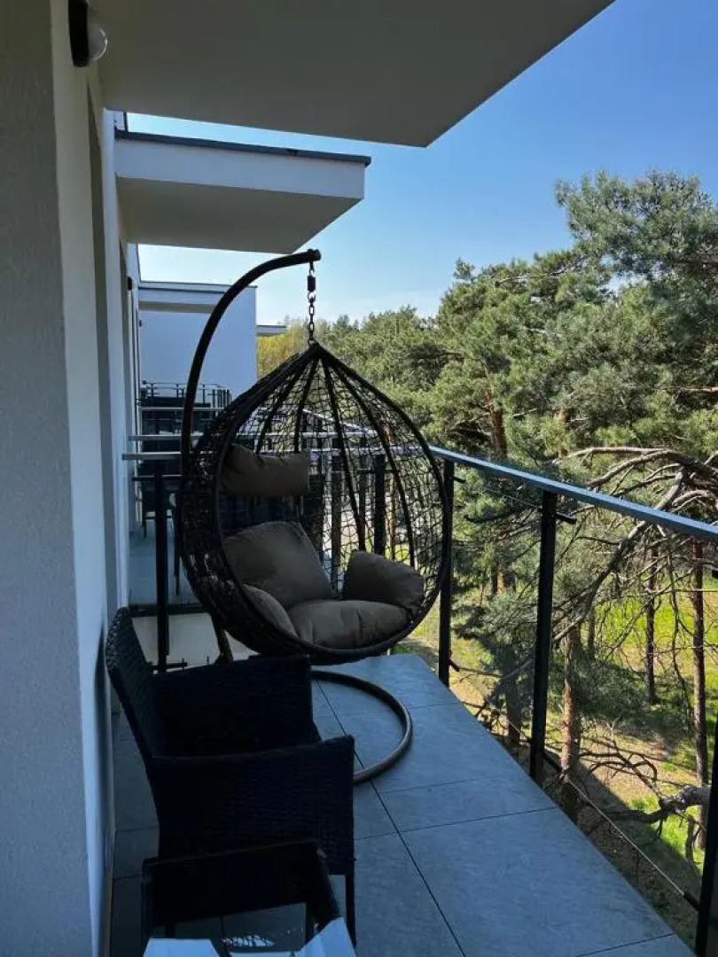 Family & Business Sauna Apartments No7 Leśny nad Zalewem z Tarasem i Garażem oraz możliwością wyżywienia