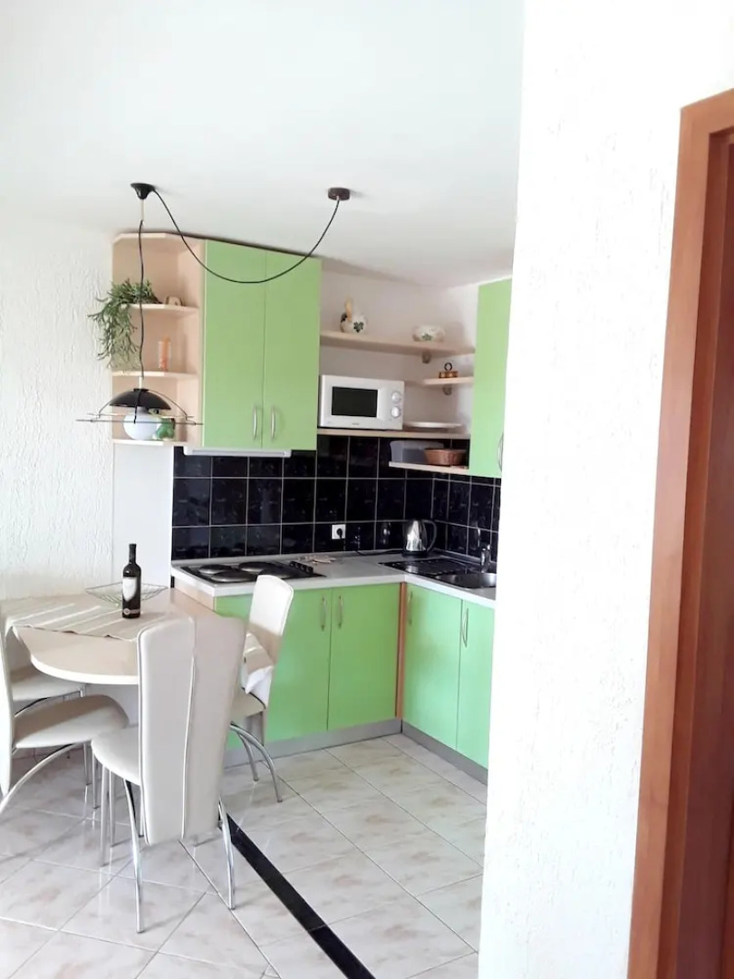 Apartment With one Bedroom in Cesarica, With Wonderful sea View, Enclo