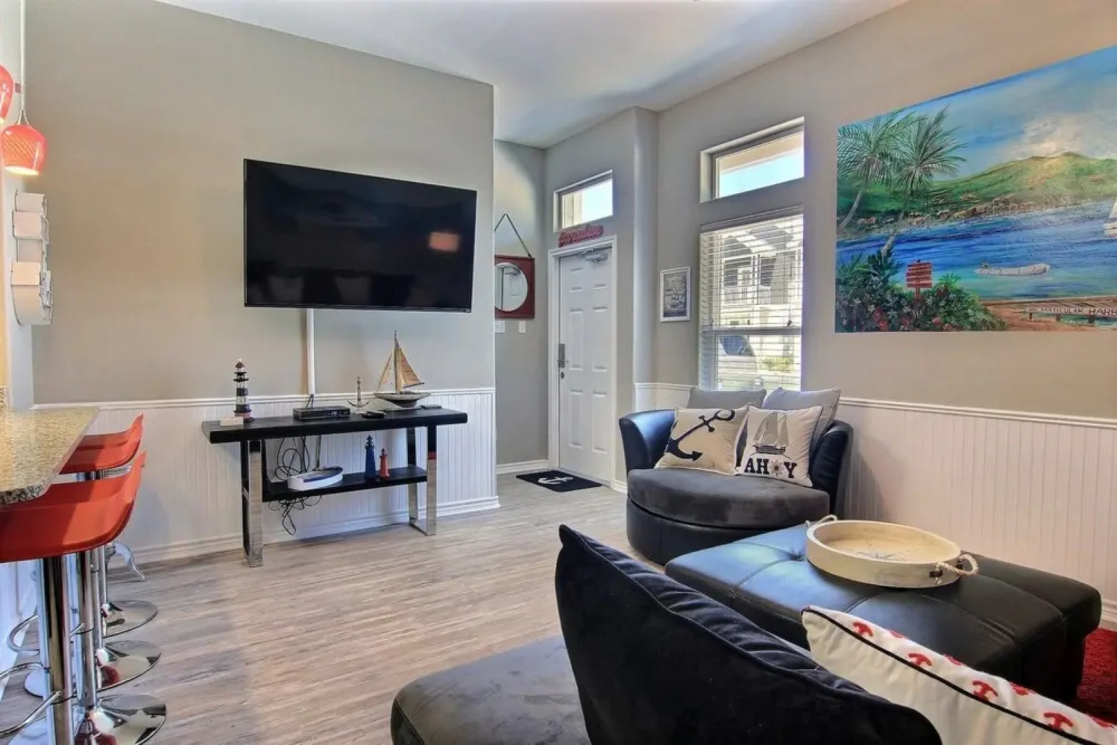 Padre Beach View 229 by RedAwning