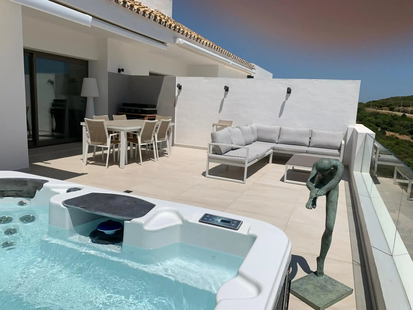 Finca Cortesin penthouse de luxe Le golfeur