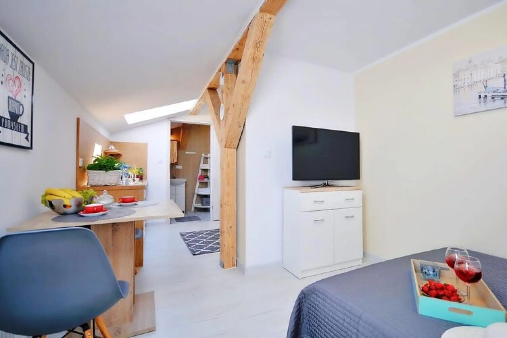 Holiday apartment for 2 people, very close to the sea, Ustronie Morskie