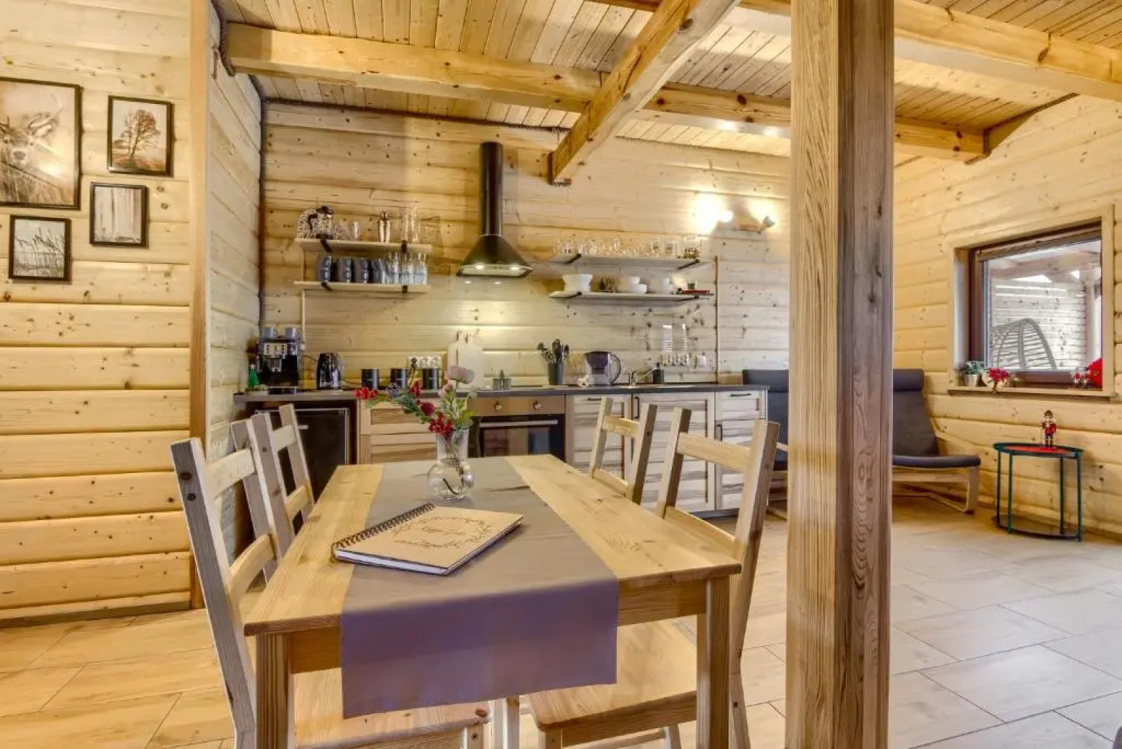 Sielski Spokój Dom z bali Apartamenty całoroczne