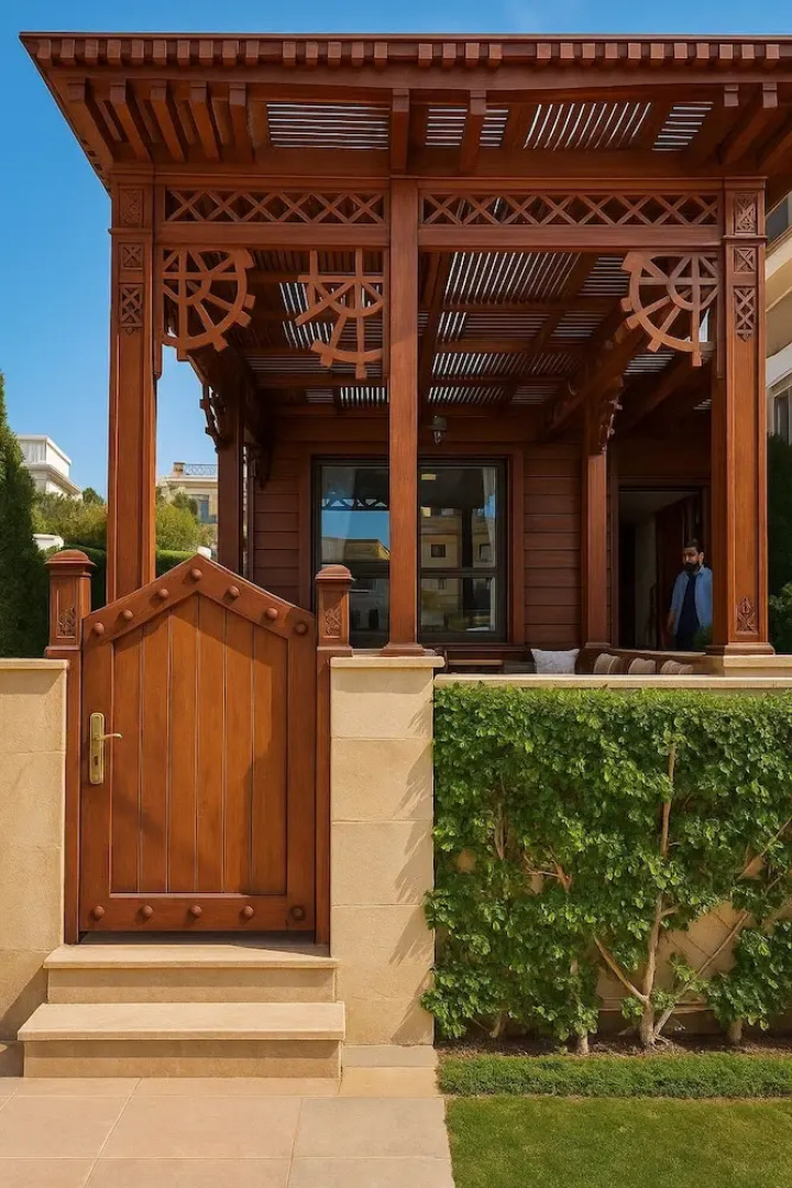 Elegant Sea View Chalet With Private Balcony
