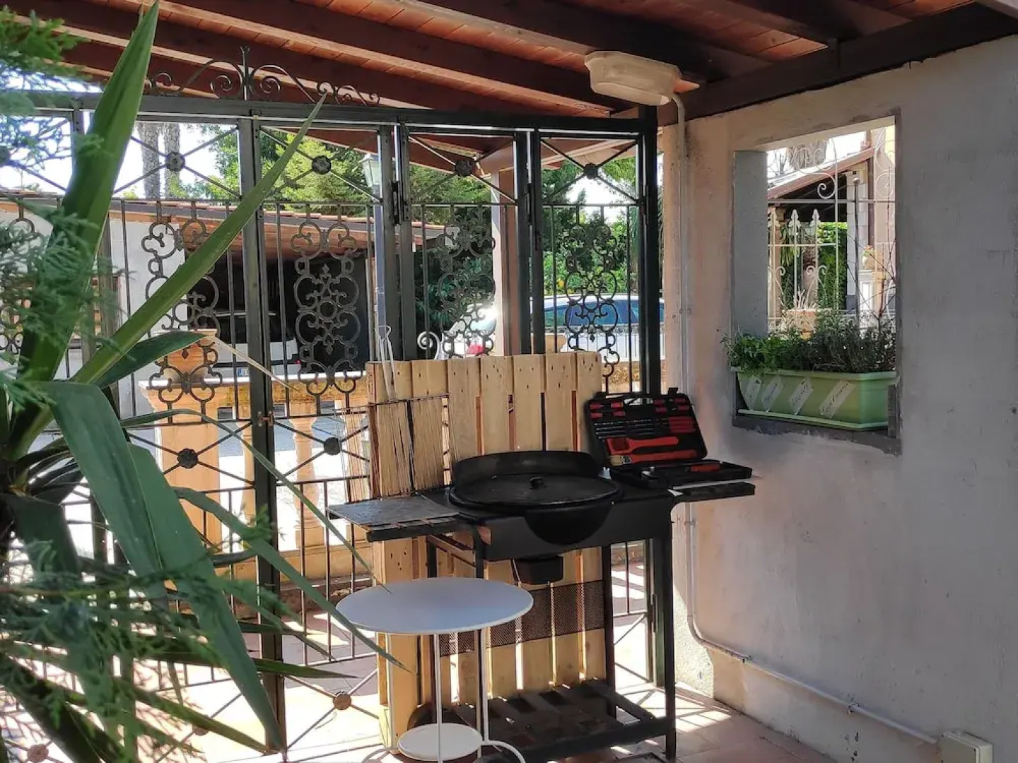 The Terrace of Villa Linda