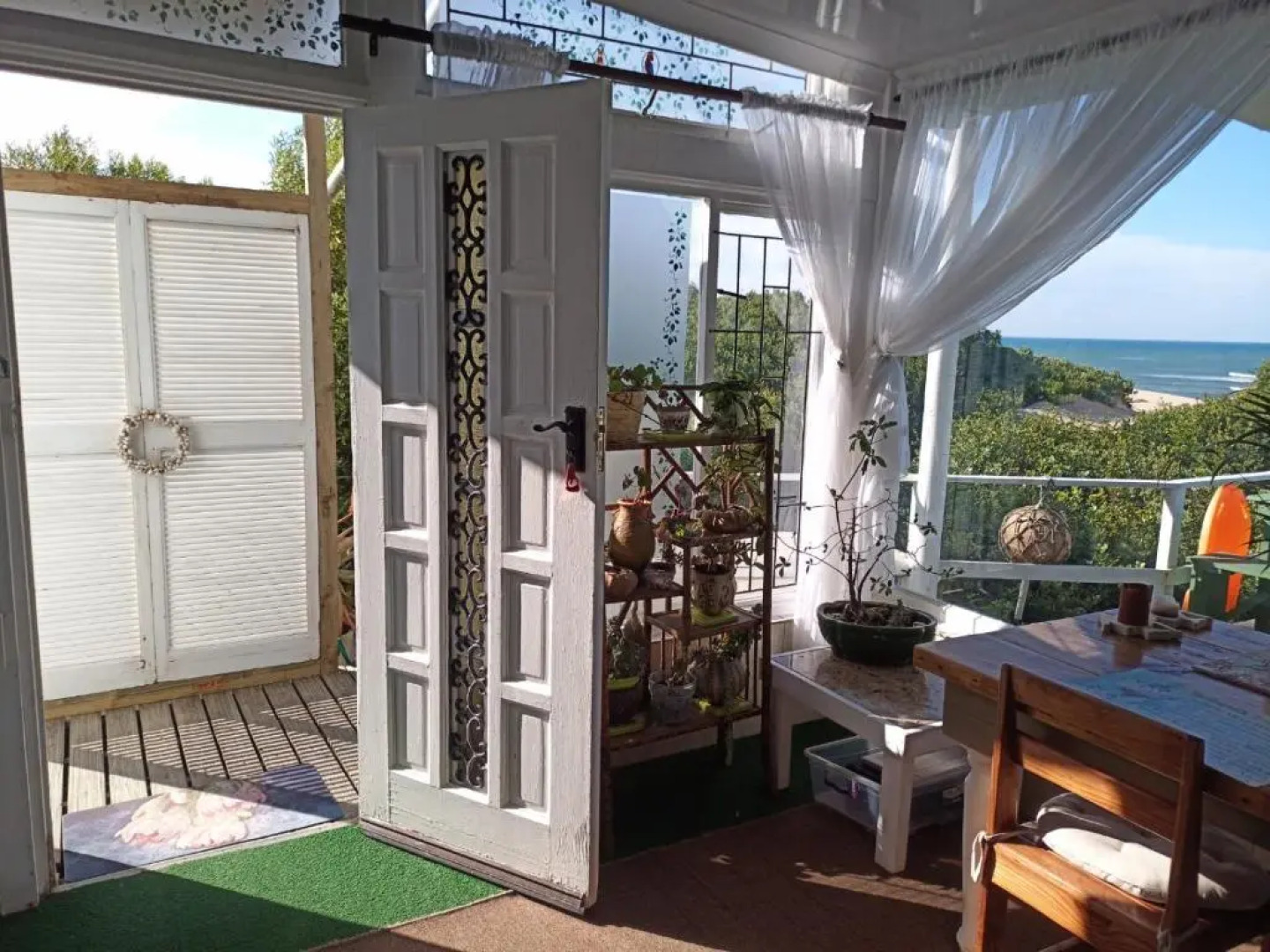 Beached House on Golden Sanddunes