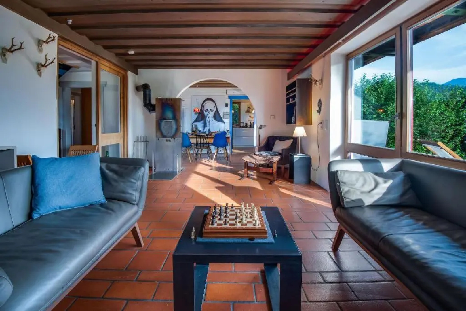 Idyllisches Ferienhaus mit 4 SZ, Sauna, Fitness & Panoramablick