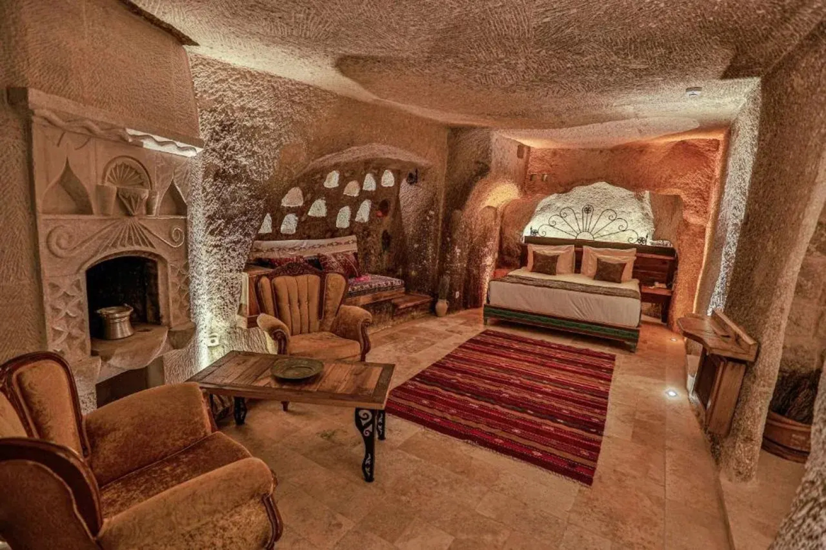 Отель Şah Saray Cave Suites Halal