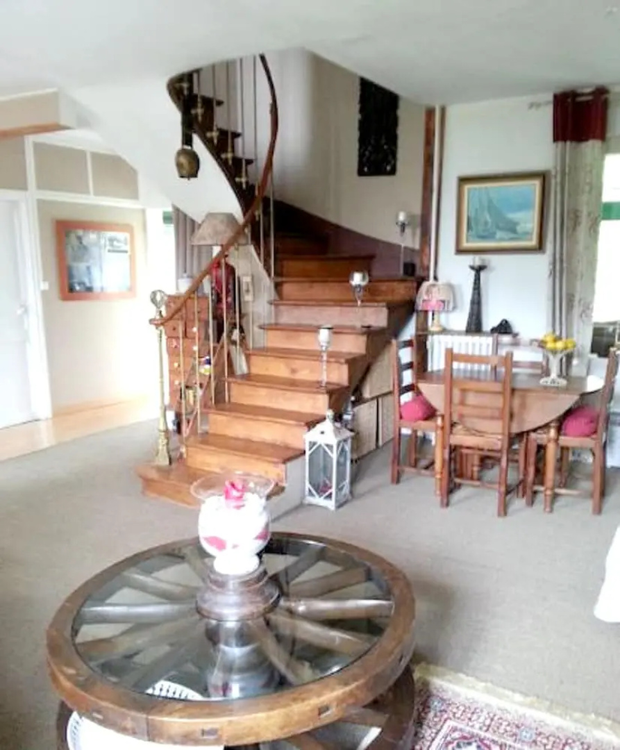 Villa With 4 Bedrooms in Saint-germain-du-pert, With Pool Access, Encl