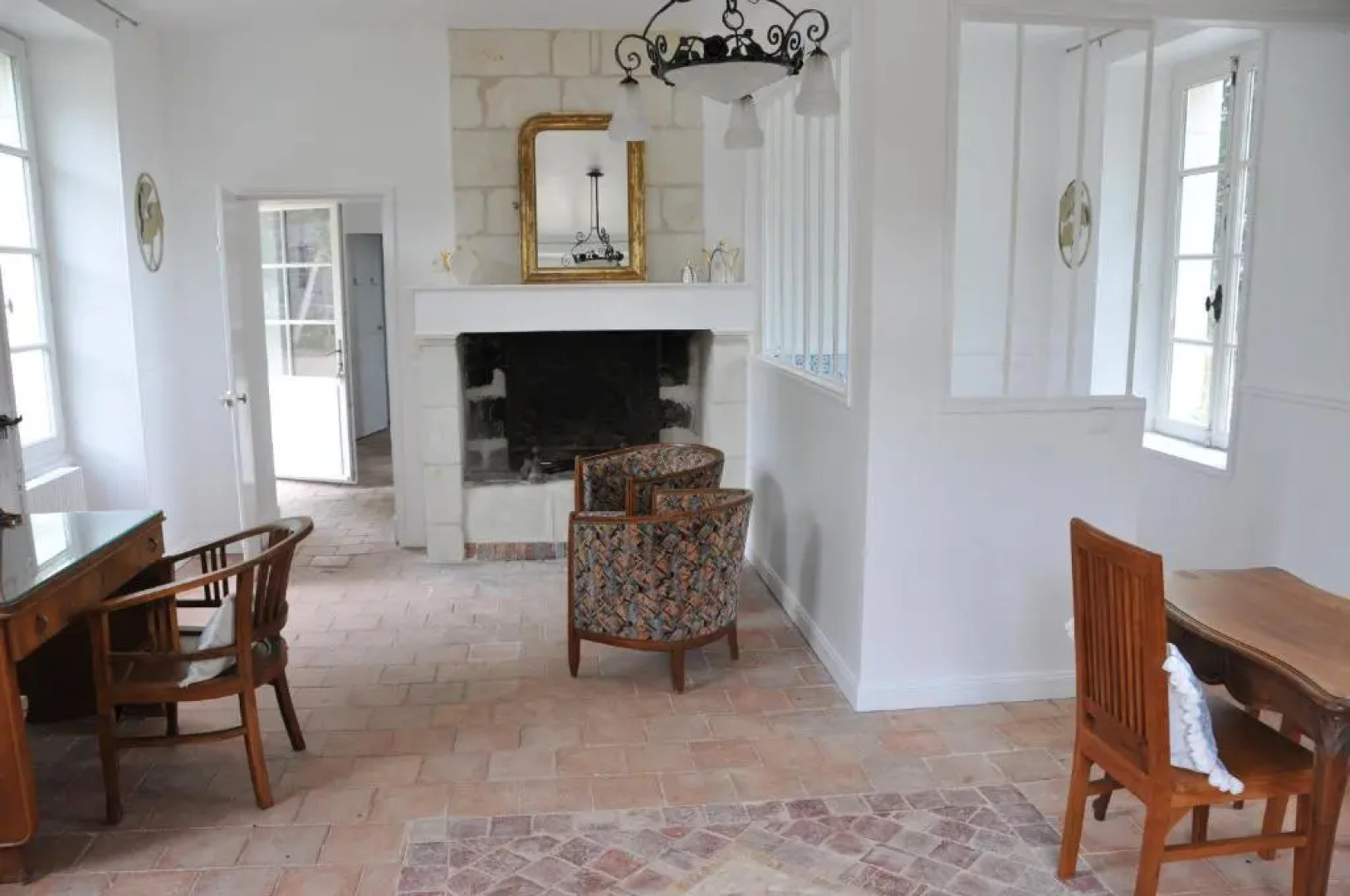 La Terrasse de L'Orangerie du Château - Art Nouveau - GITE 2 Personnes