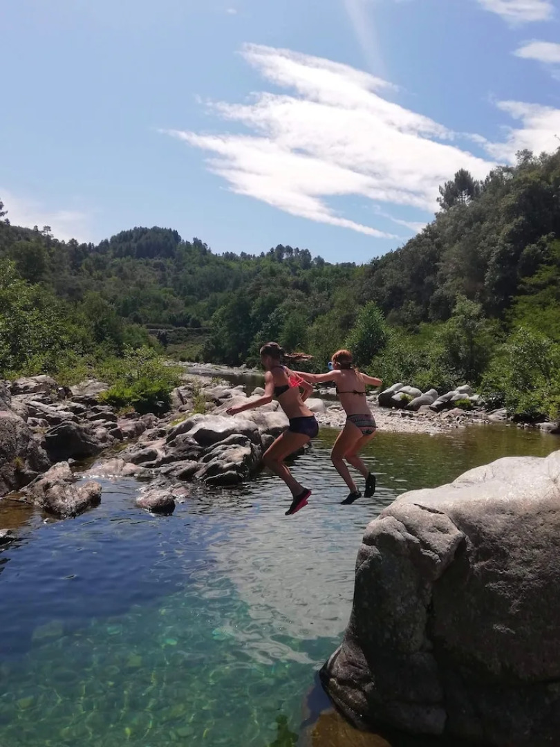 Chalet With 2 Bedrooms in Saint-jean-du-gard, With Shared Pool, Enclosed Garden and Wifi - 60 km From the Beach