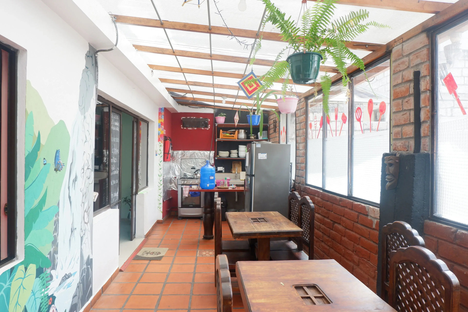 Hostal Carolina en Baos Ecuador