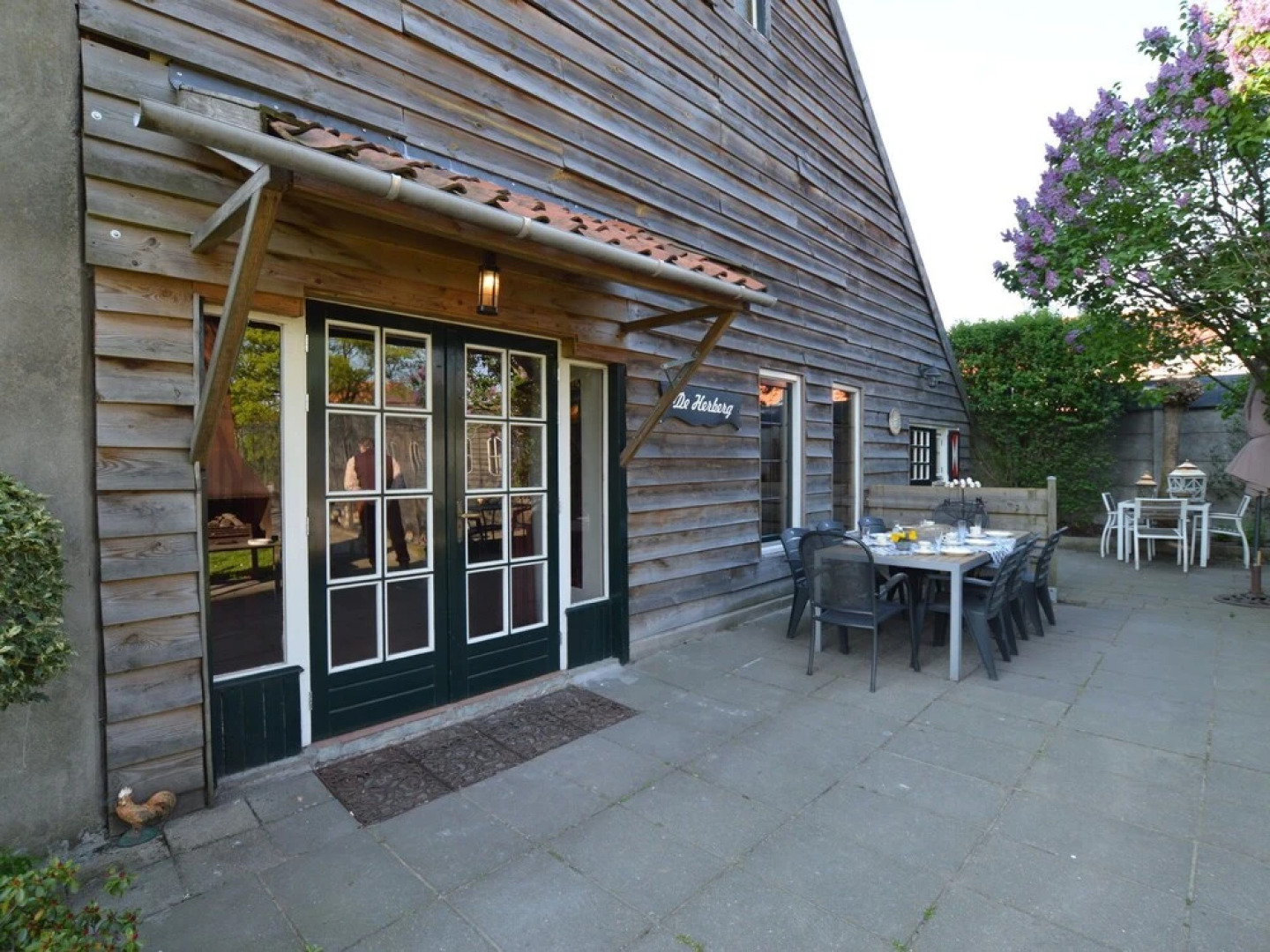 House Situated Peacefully on a Vast Green