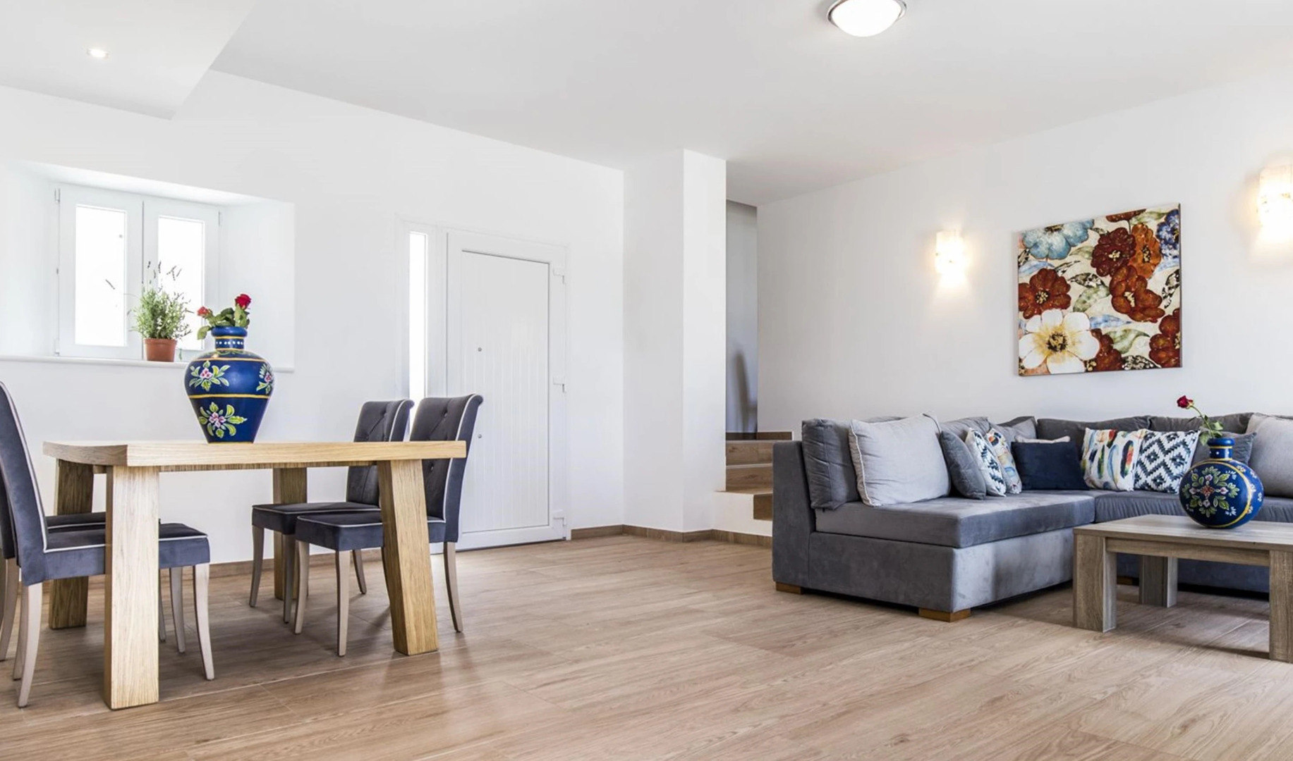 Fully Flexible Policy! Exclusive Luxury Amazing View Villa Sevi Paros Island, 6 Bedrooms 2 Kitchens Private Infinity Pool