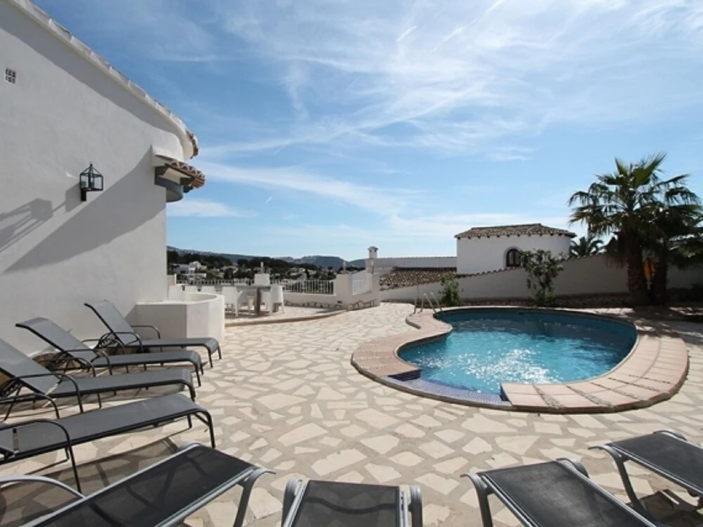 Charming Villa With Various Terraces and Private Swimming Pool in Moraira