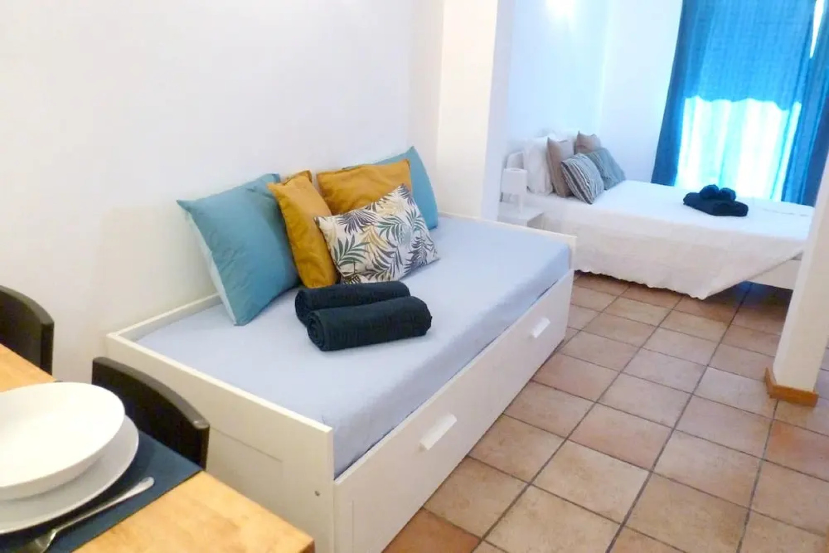 Apartment With one Bedroom in Setúbal, With Wonderful City View, Furnished Balcony and Wifi - Near the Beach