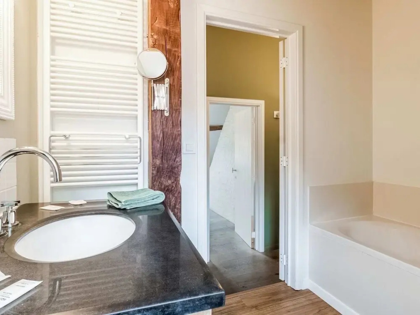 Historic Farmhouse Middle of Polder Landscape