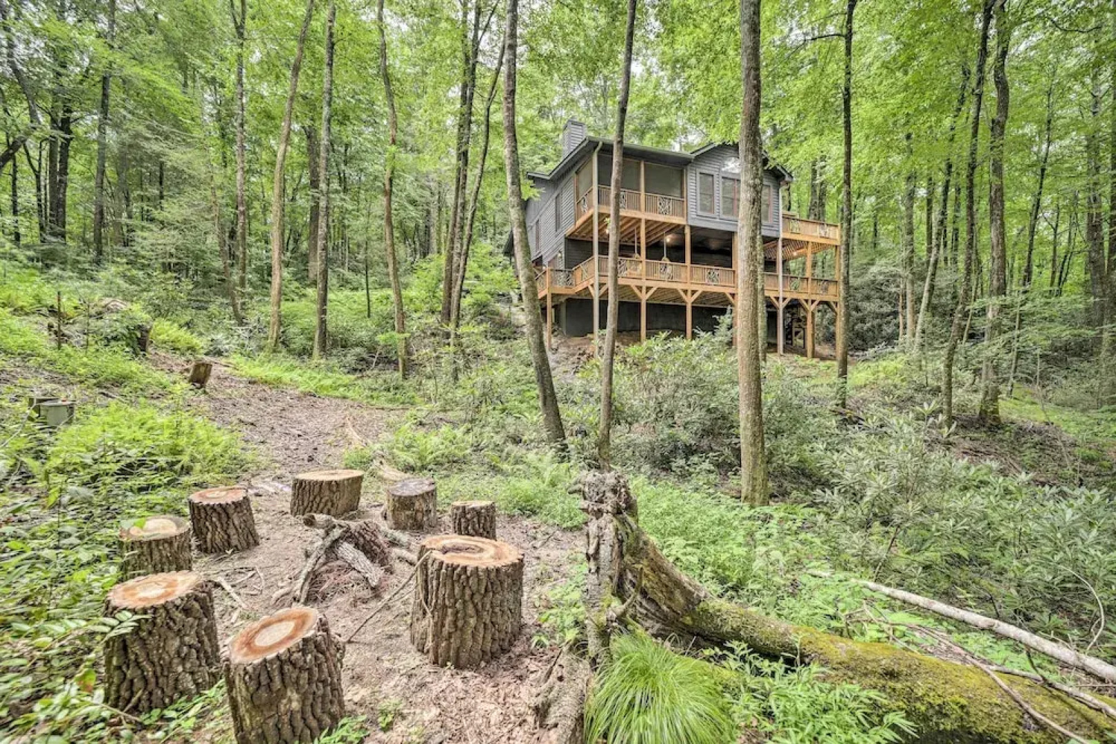 Secluded Sapphire Chalet w/ Game Room + Decks