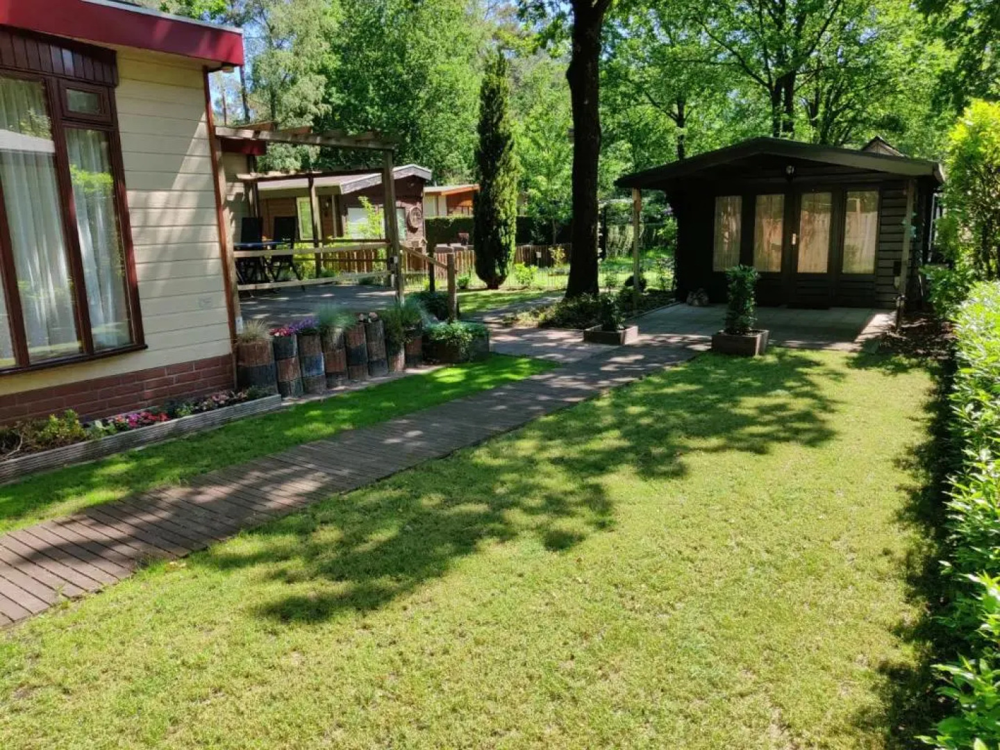 Chalet in bosrijke omgeving op chaletpark Kempenbos naast Duc de Brabant voor 2-3-4-5 personen