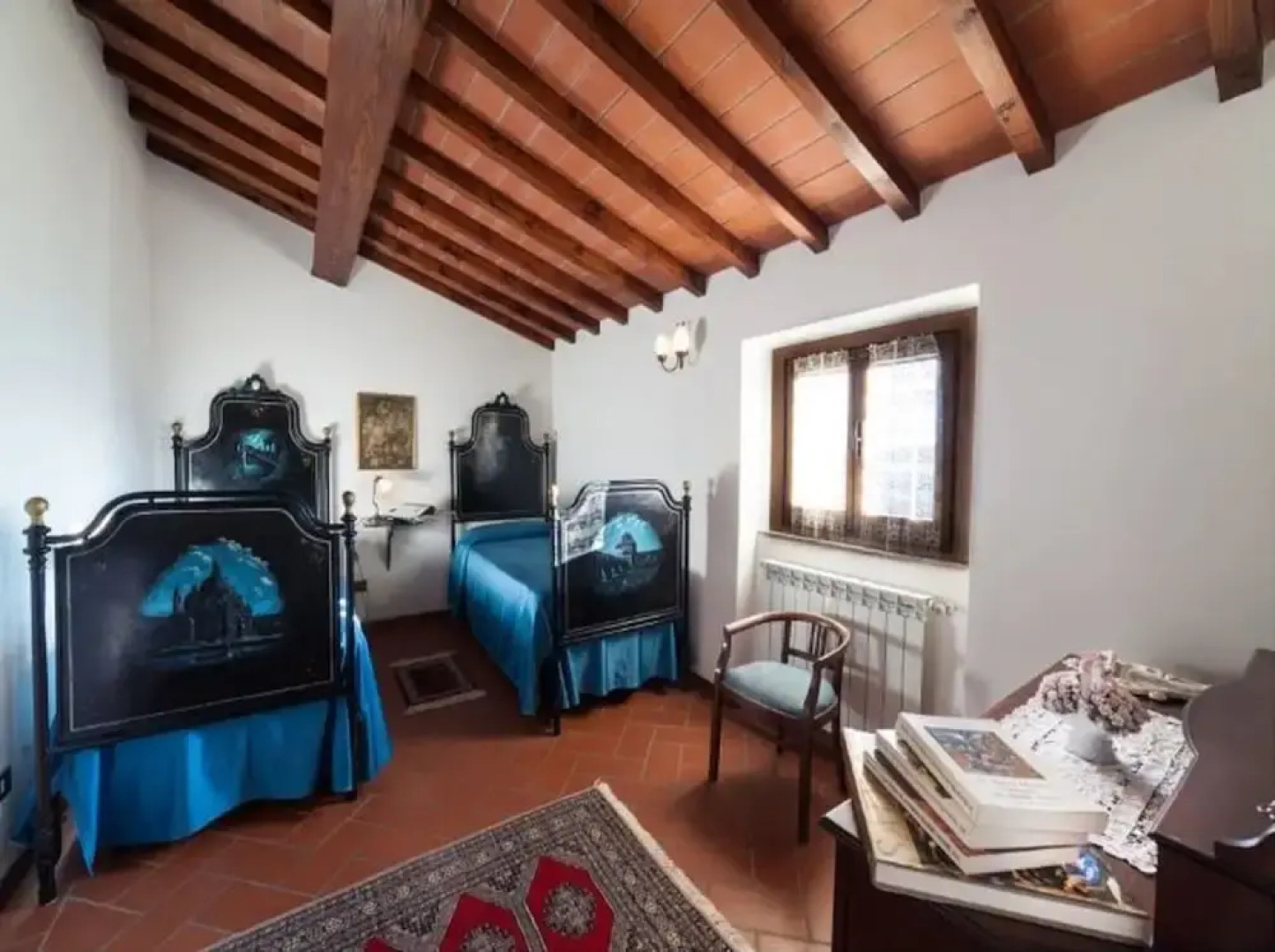 Farmhouse in Tuscany With Pool and Valley Views