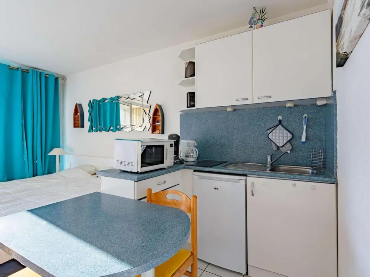 Appartement Biarritz, 1 pièce, 2 personnes - FR-1-3-410