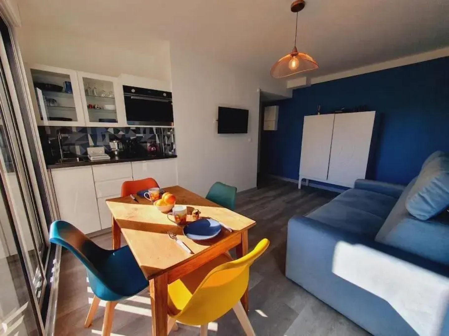 Studio avec piscine à 2 pas de la plage