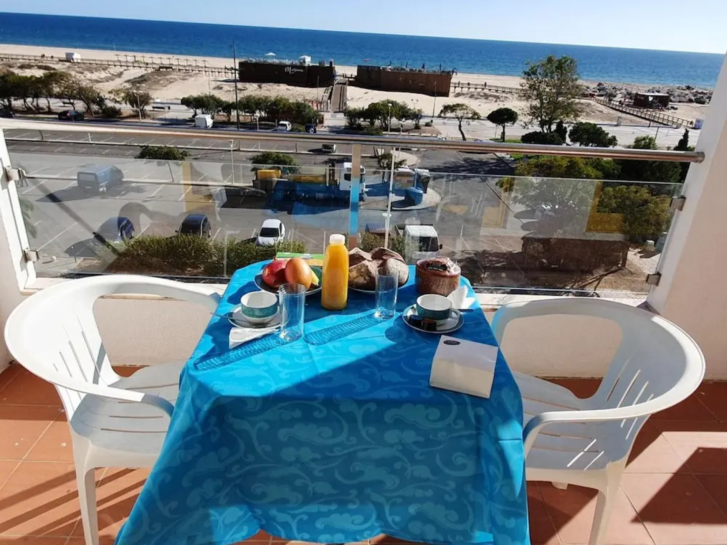 Apartment With one Bedroom in Monte Gordo, With Wonderful sea View, Terrace and Wifi - Near the Beach