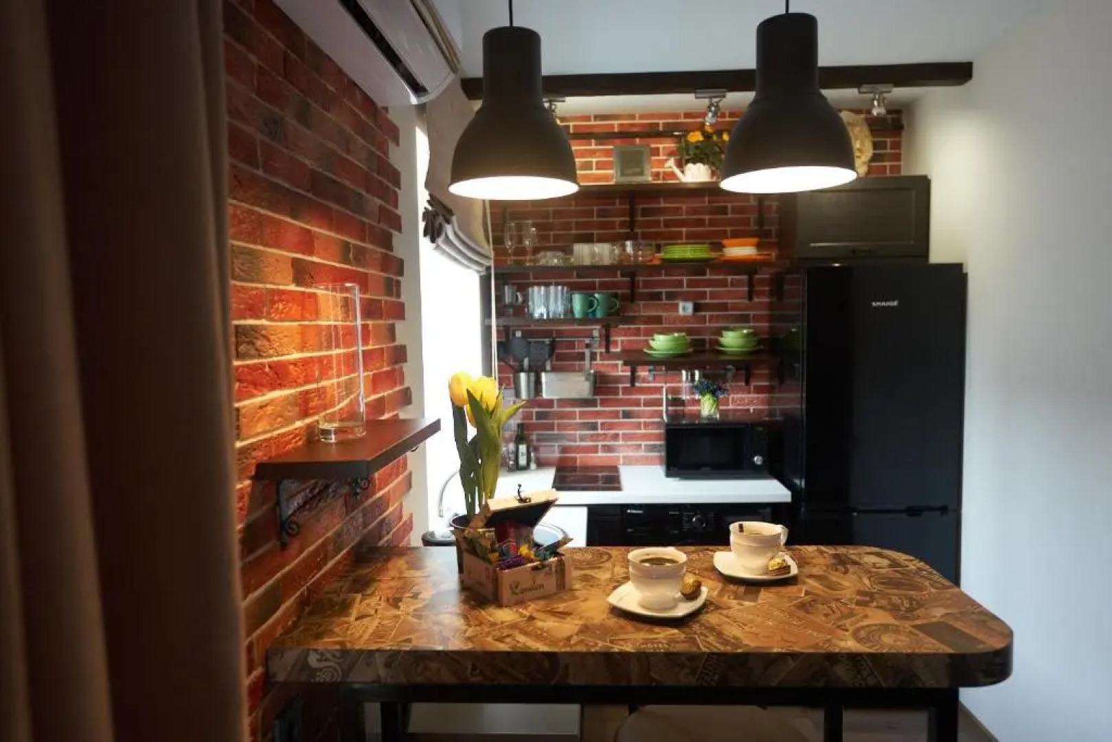 Apartment on Pobeda 4 with sauna