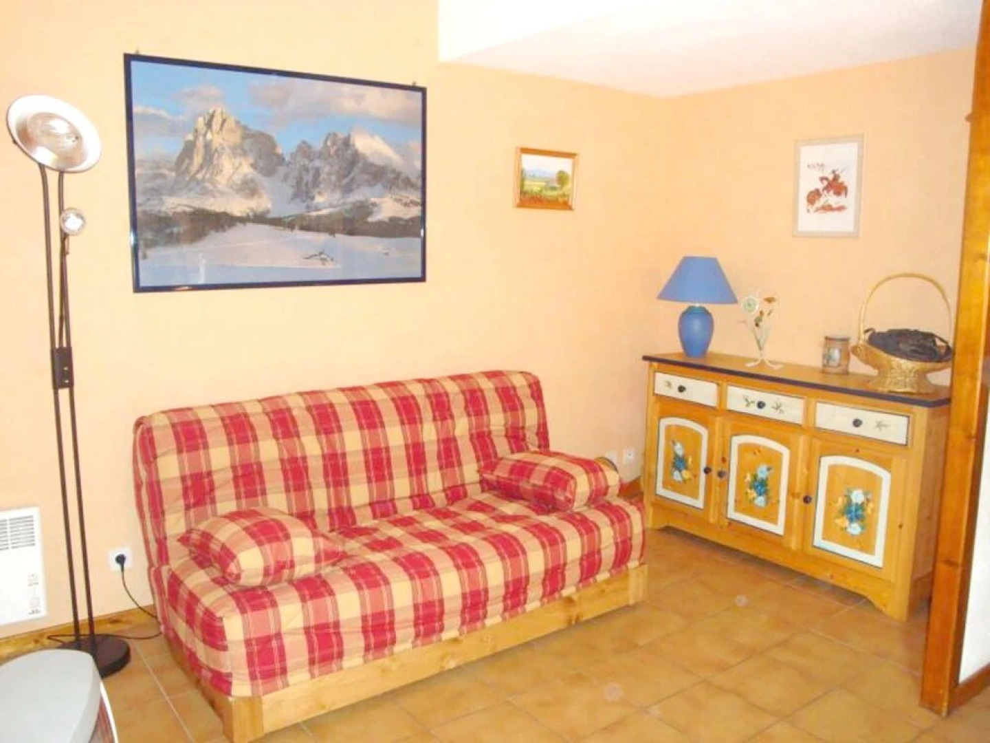 Studio in Praz-sur-arly, With Wonderful Mountain View and Enclosed Gar