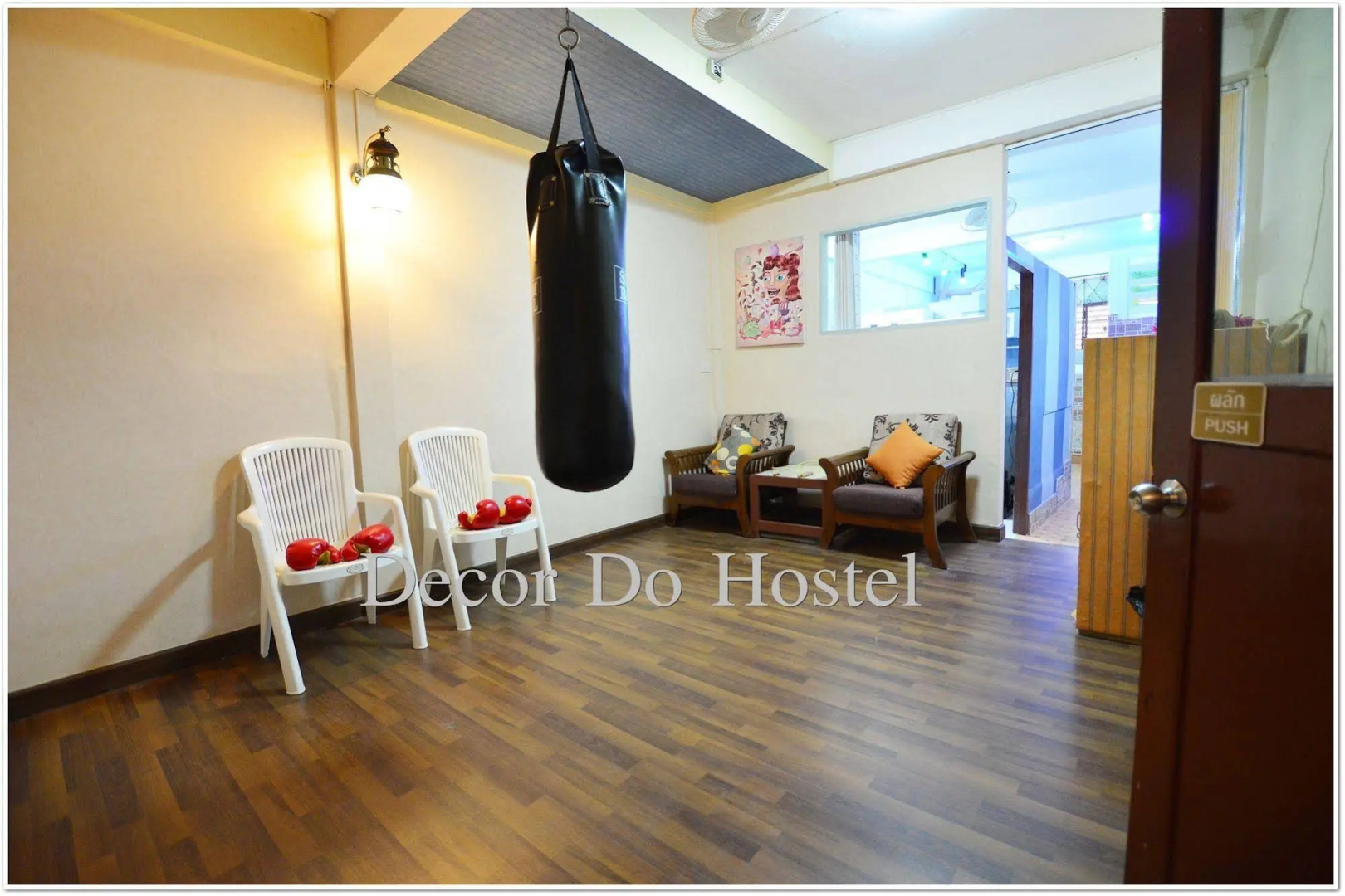 Decor do hostel