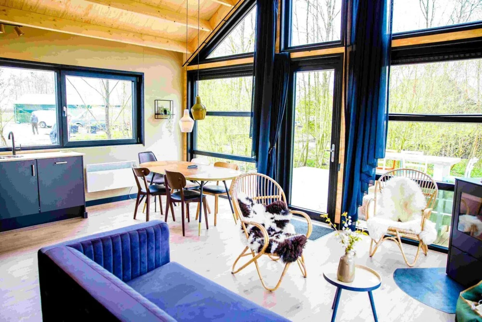 Waterlodge Skries in Nes