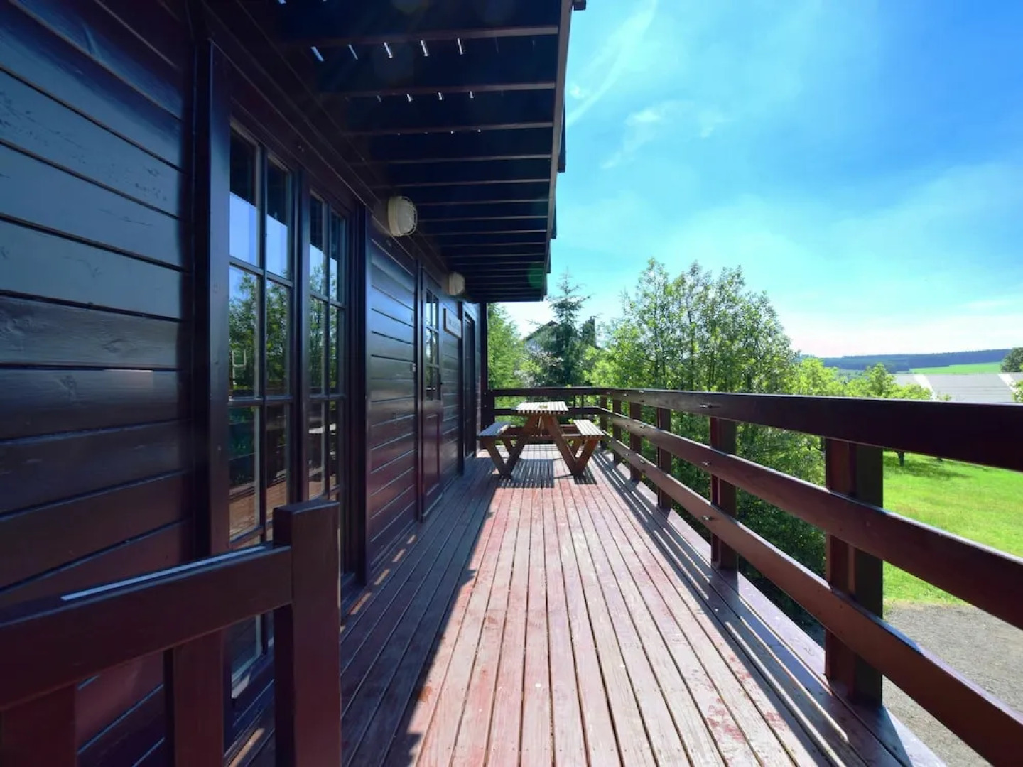 Attractive Chalet In Saint Hubert With Terrace And Garden