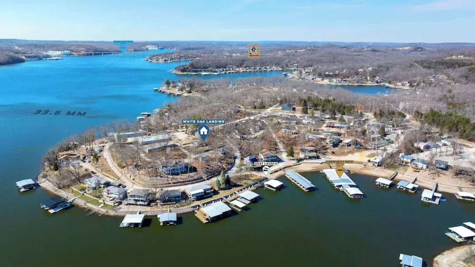 White Oak Landing Spacious 6 BDR w/ Boat Slip!