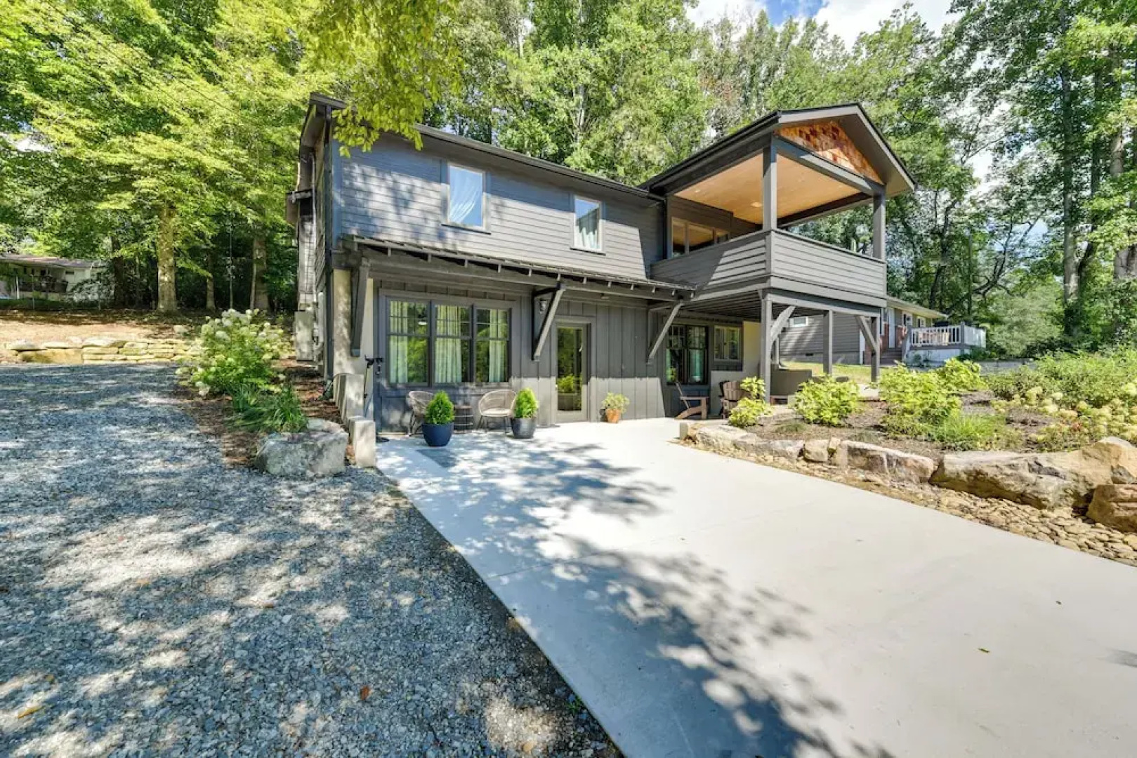 Walk to Downtown Brevard: Apt w/ Patio & Fire Pit!