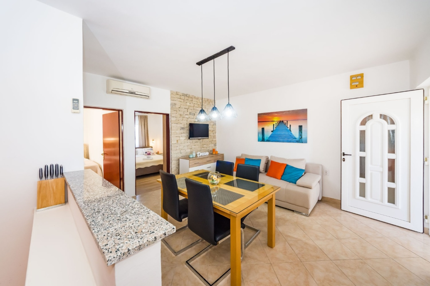 Apartment Dreamy - free parking A2 Nin, Zadar riviera