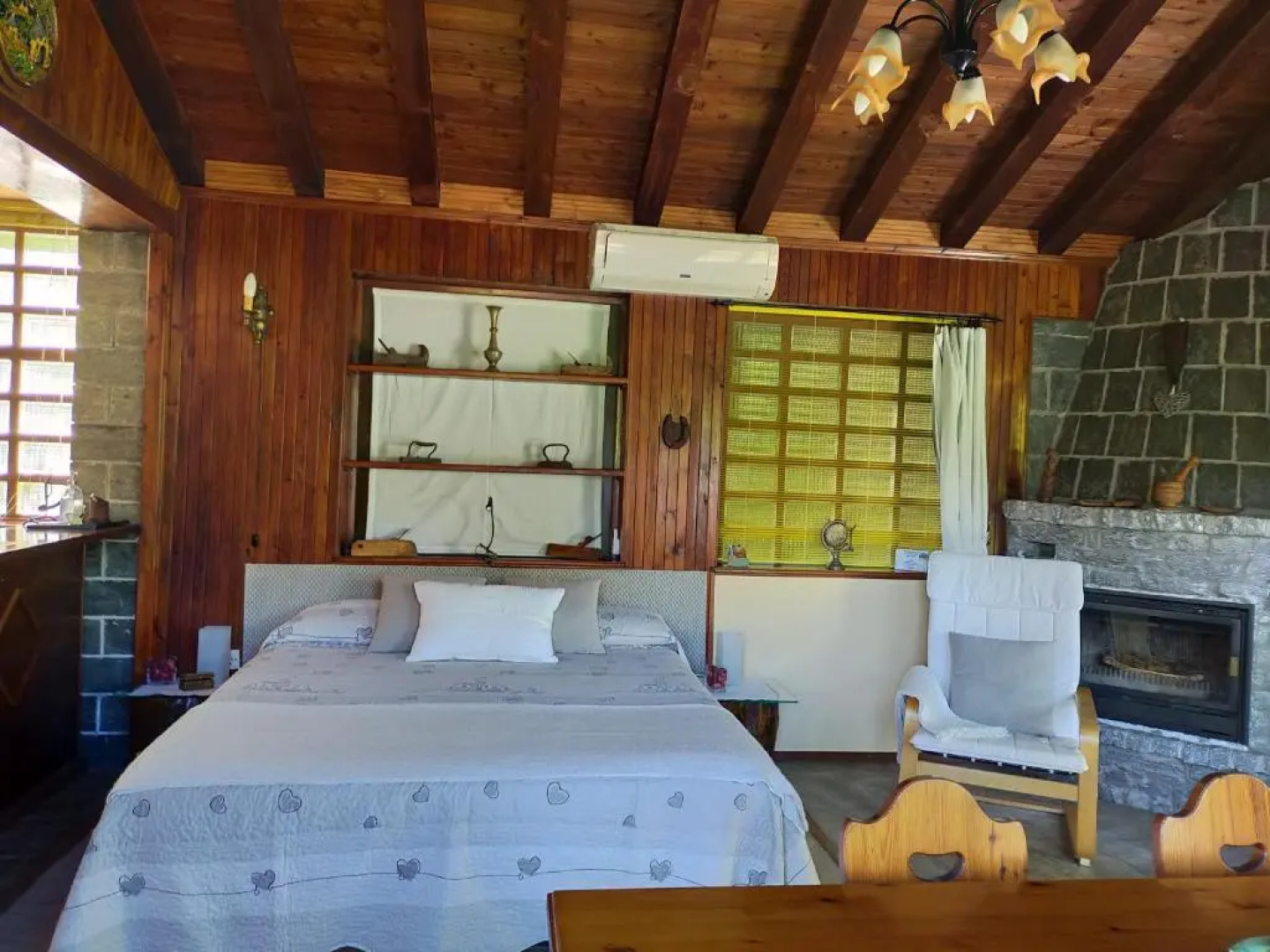 Monolocale in casa con giardino