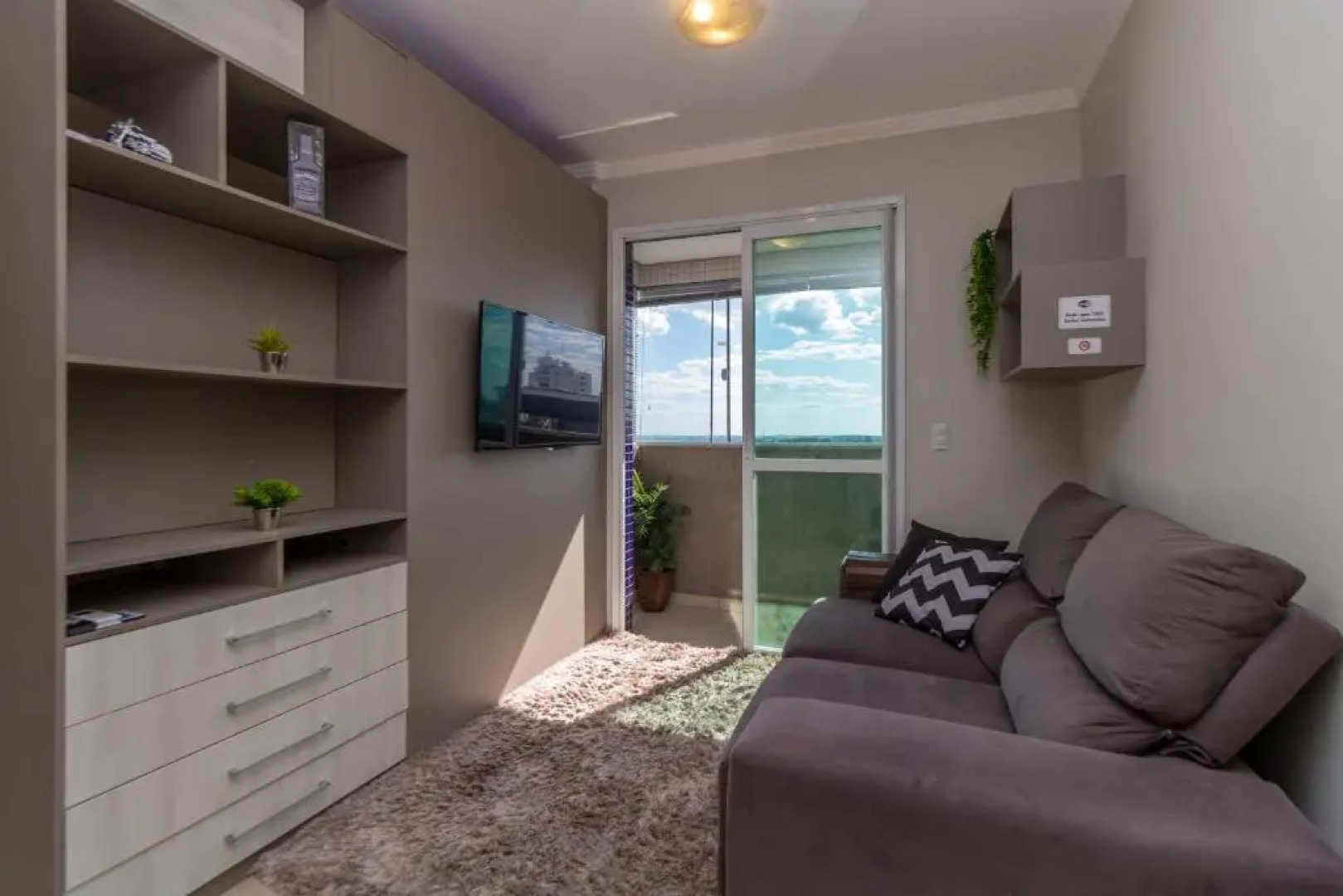 Pôr do sol 18º andar vista da cidade CENTRAL, Garagem NOVO