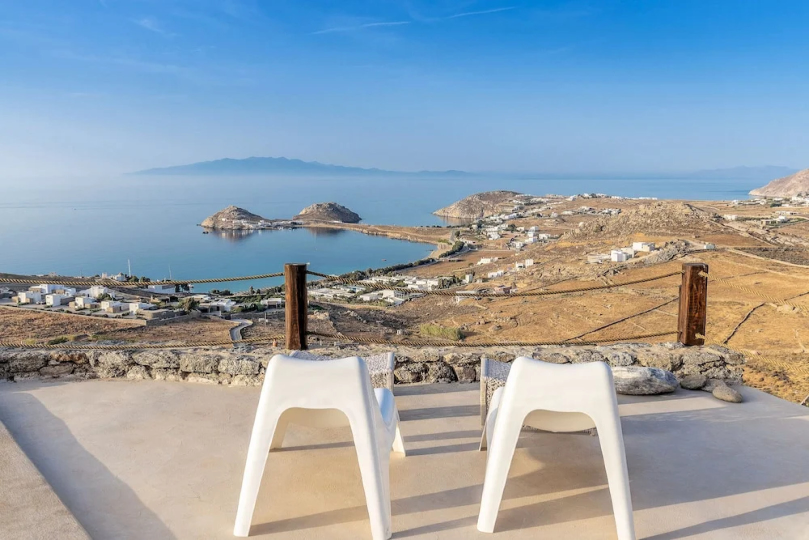 Seaview Villa Galanos at Kalafatis Beach