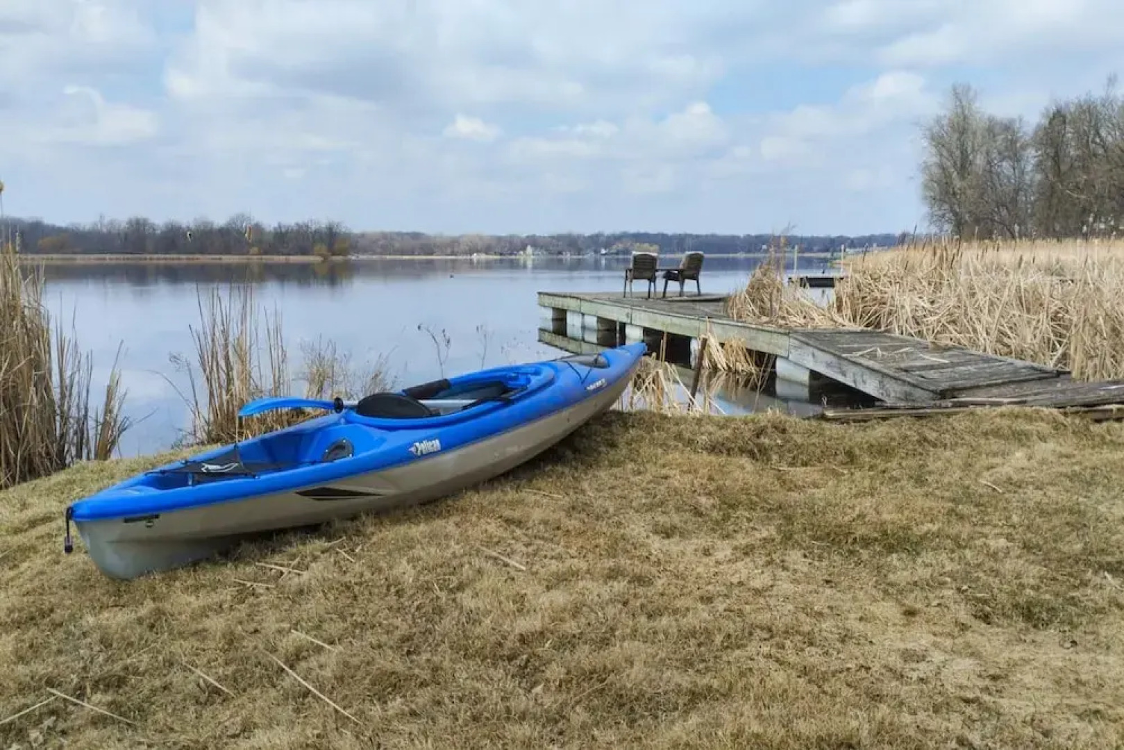 Waterfront Eagle Lake Home w/ Yard & Deck