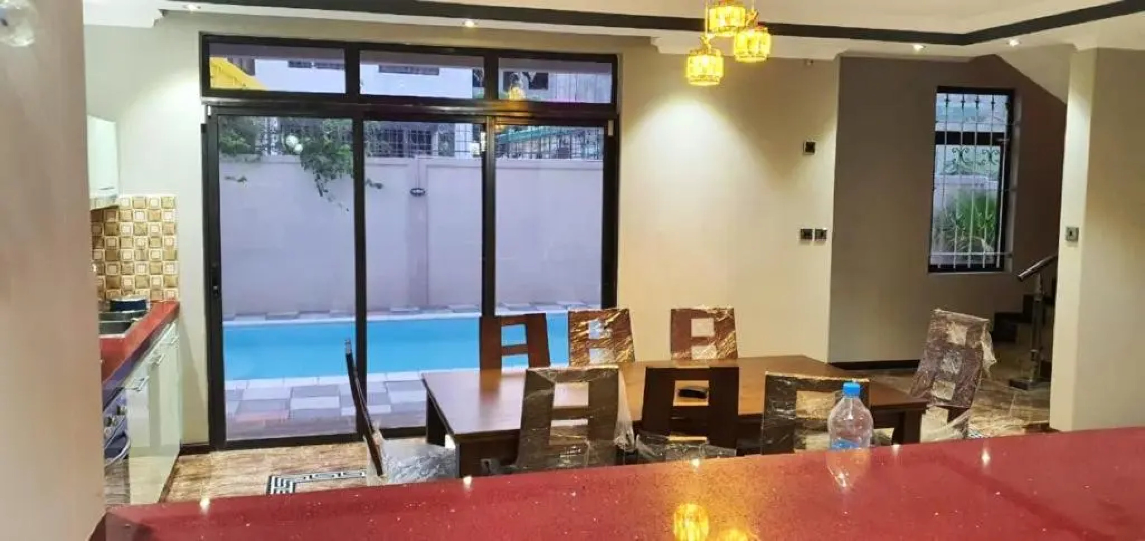 4 bedrooms villa with private pool enclosed garden and wifi at Pointe aux Piments 1 km away from the beach