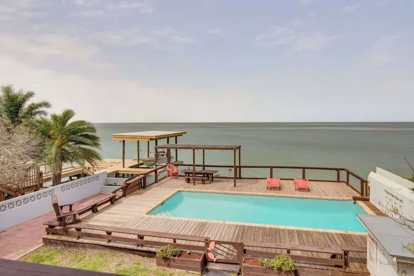 Waterfront Port Isabel Family Home w/ Pool & Pier!