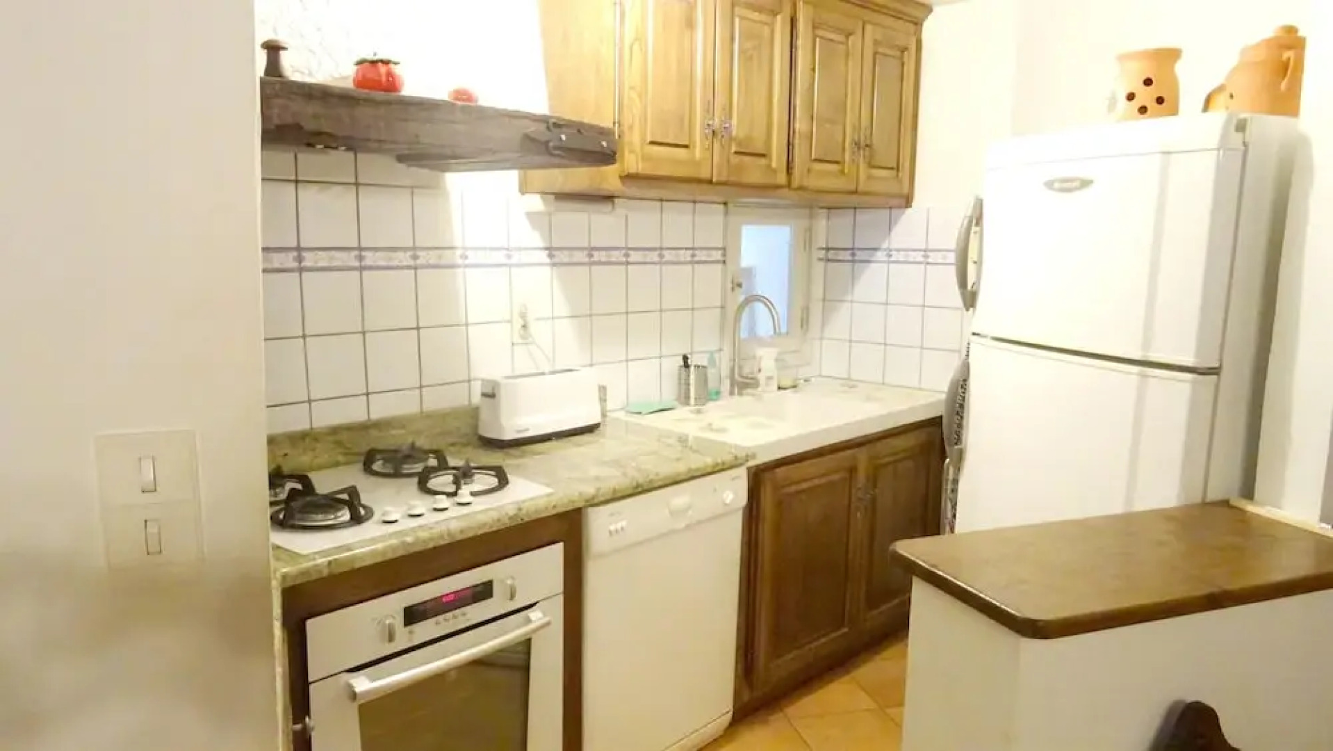 House With 2 Bedrooms in Monieux, With Wonderful Mountain View and Fur