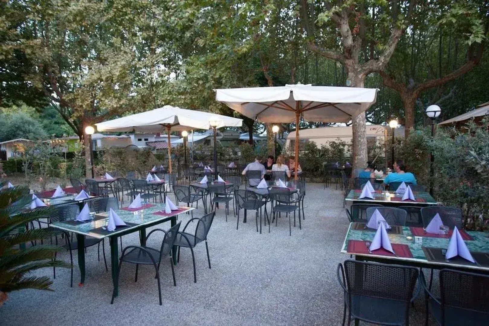 Holiday chalets on Camping River Village
