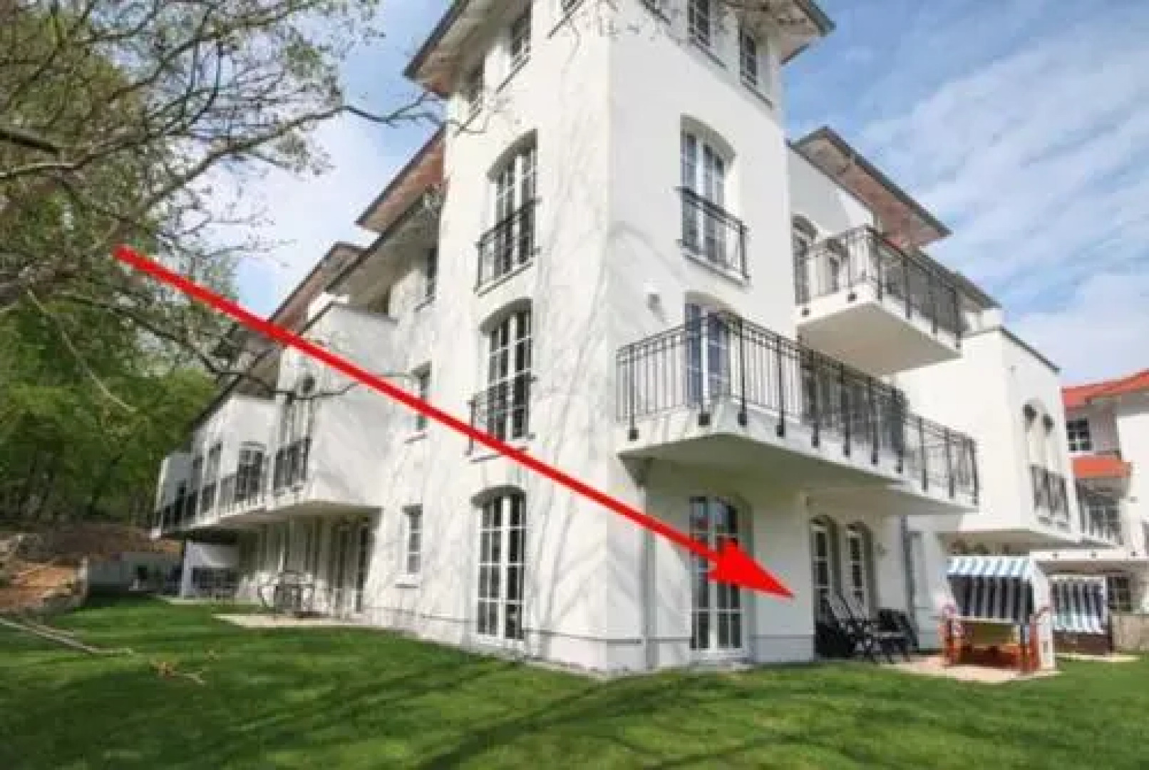 Haus Meeresblick - FeWo Weiße Düne