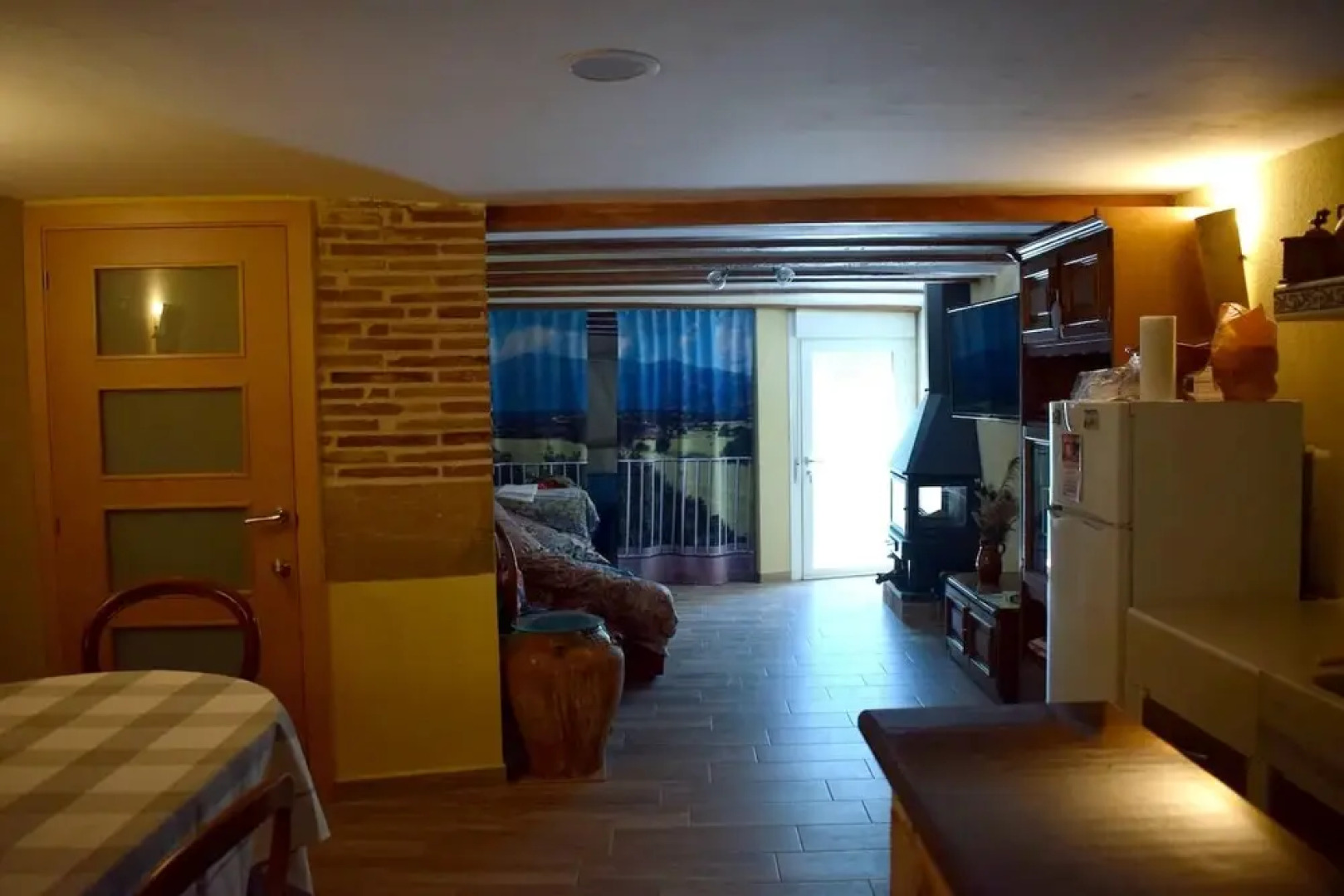 Studio in Sieso de Huesca, With Wonderful Mountain View and Furnished Terrace