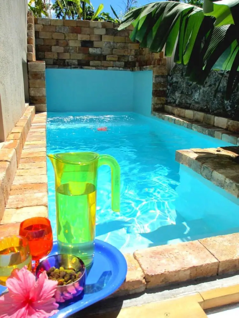 Villa With 2 Bedrooms in Grand Gaube, With Private Pool, Enclosed Gard