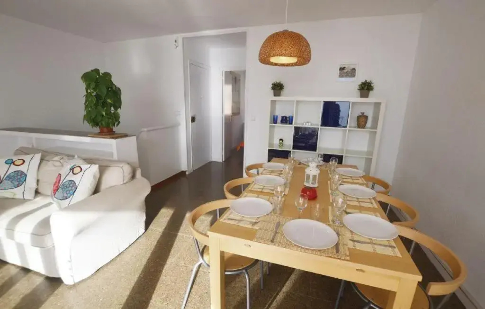 Duplex en frente de la playa al lado de Barcelona