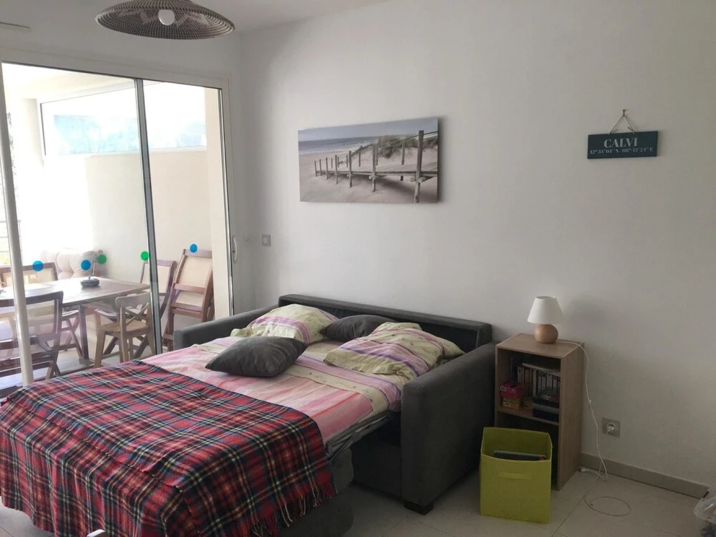 Apartment With one Bedroom in Calvi, With Wonderful sea View, Furnishe