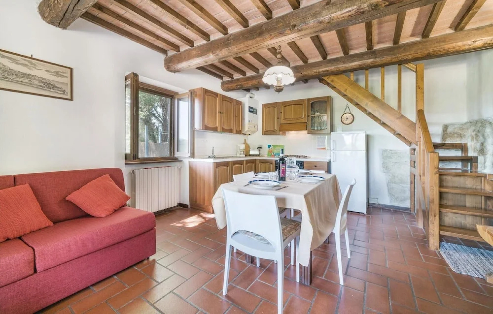 Stunning Home in Monterchi AR With 1 Bedrooms