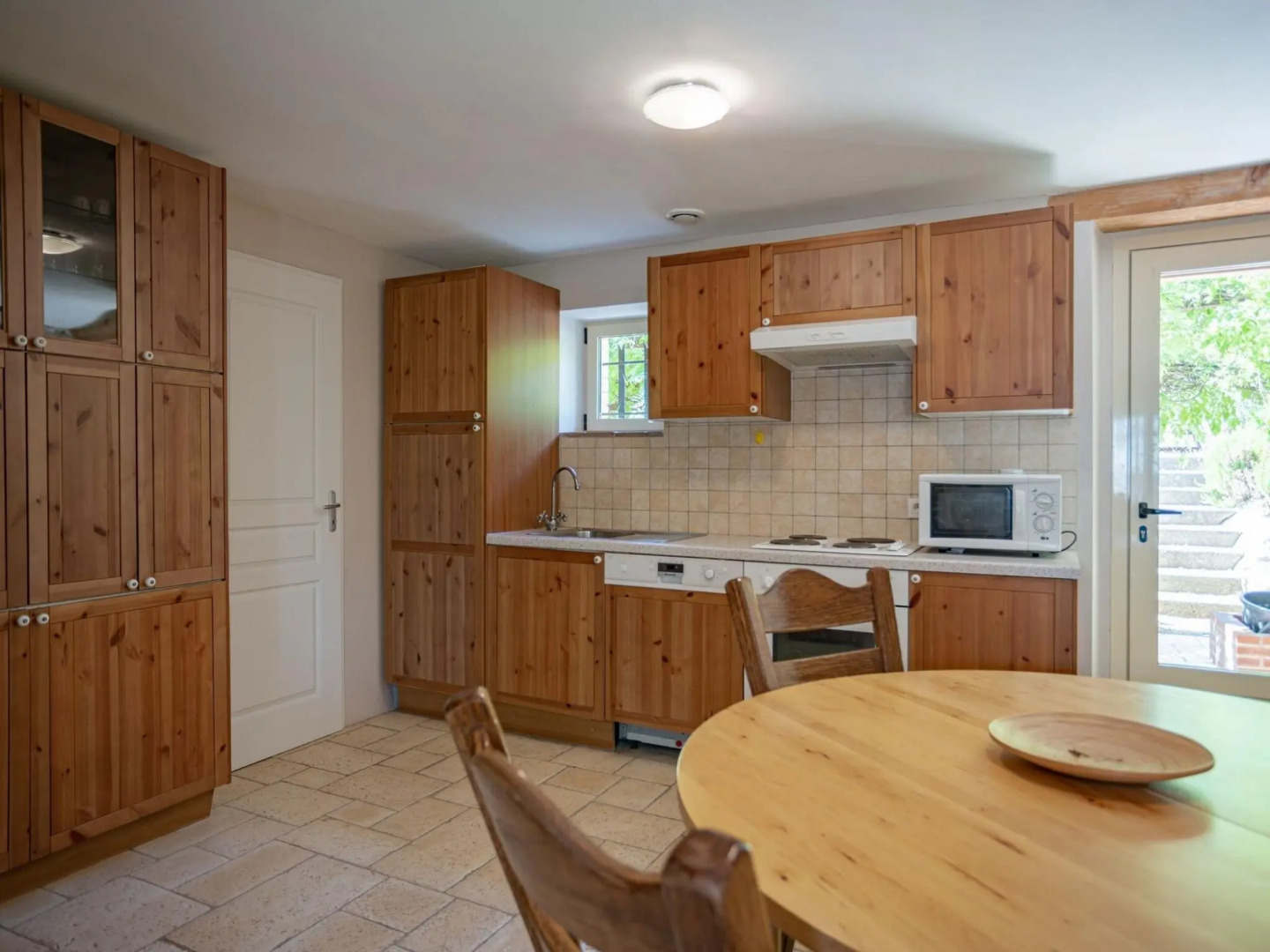 3 Cottages Around a Swimming Pool in a Small Village