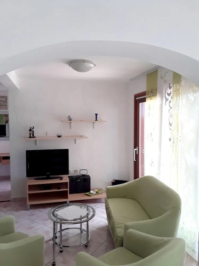 Apartment With one Bedroom in Cesarica, With Wonderful sea View, Enclo